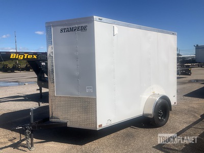 2024 Stallion TS610SA 10 ft S/A Enclosed Trailer