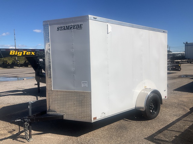 2024 Stallion TS610SA 10 ft S/A Enclosed Trailer