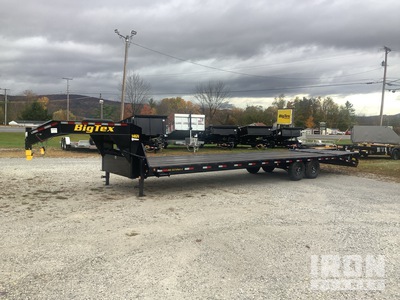2024 Big Tex 14GN-33D5A-MRBK 34 ft T/A Gooseneck Equipment Trailer (Unused)