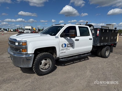 2018 Chevrolet 3500 Crew Cab Utility Truck