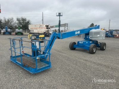 2017 Genie S45 4WD Diesel Telescopic Boom Lift