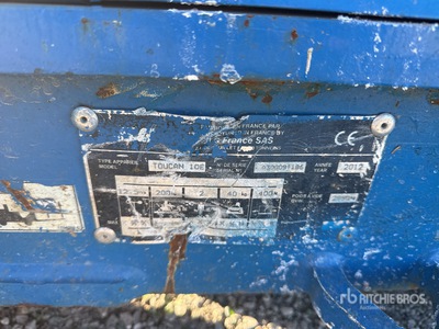 2012 JLG Toucan 10E Nacelle A Mat Droit Vertical Vertical Mast Lift