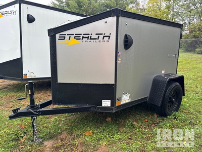2025 Stealth STT406SA 6 ft S/A Remorque fermée