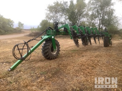 Harrell RR5006 12 ft Pin Hitch Rock N' Root Rake المنظمة لتجميع الصخور