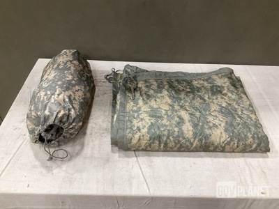 (14) ICS Improved Combat Shelters & (9) Wet Weather Poncho Liners