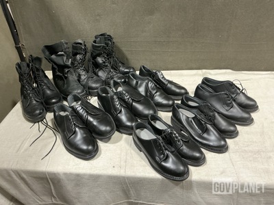 (74) Pairs of Men's Boots & (45) Pairs of Assorted Shoes