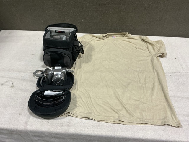 (29) Pairs of Smith Pivlock Glasses, (10) Shirts, (2) Cameras & Assorted Items