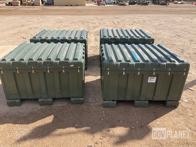 (4) Hardigg Storage Cases