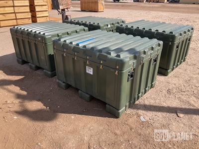 (4) Hardigg Storage Cases