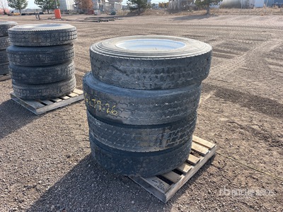 Quantity of (4) 11R24.5 Tires