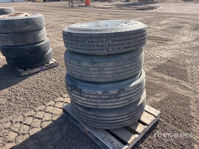Quantity of (4) 11R22.5 Tires