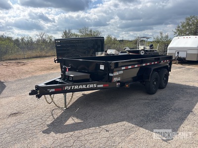2024 PJ 14 ft T/A Remorque à Benne Utilitaire (Unused)
