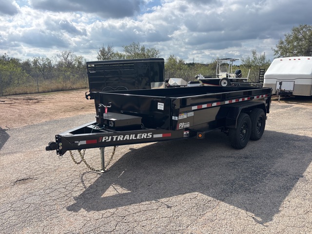 2024 PJ 14 ft T/A Dump Utility Trailer (Unused)