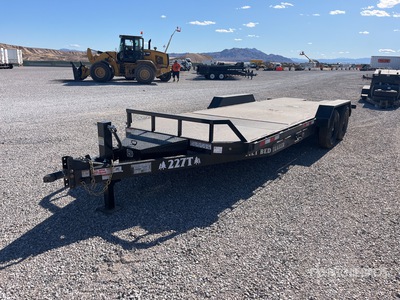2026 Industrias America 227T 16 ft T/A Plataforma Basculante