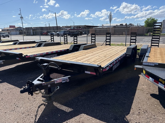 2024 Iron Panther 20 ft T/A Equipment Trailer (Unused)
