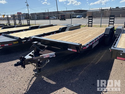 2024 Iron Panther 20 ft T/A Equipment Trailer (Unused)