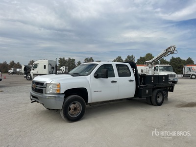 2014 Chevrolet Silverado 3500HD 4x2 Crew Cab Pritsche-Lkw