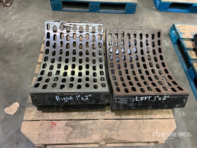 Quantity of (4) Slotted Combine Dreschkorb - Fits Case IH 8120