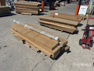 Quantity of (5) Pallets of Étagères (Unused)