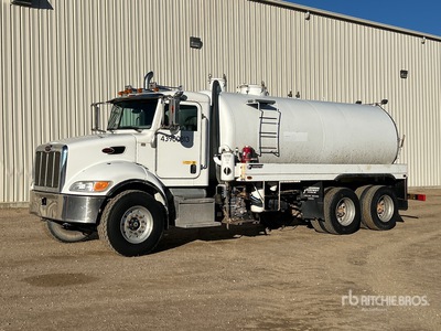 Transway on 2007 Peterbilt 335 6x4 Vacuum Tanker Truck