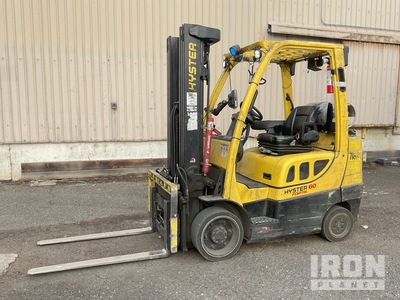 2018 Hyster S60FT 5450 lb Cushion Tire Forklift