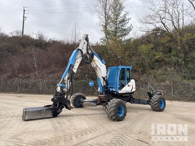 2019 Euromach R1253 4x4 Spider Wheel Excavator