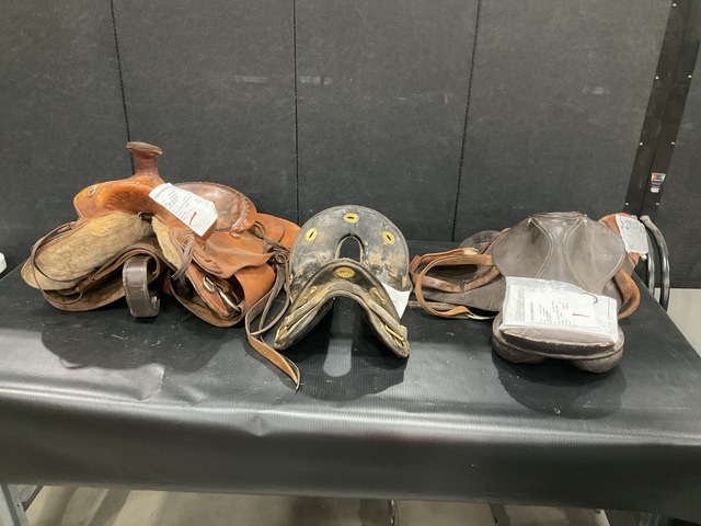 (8) Assorted Riding Saddles