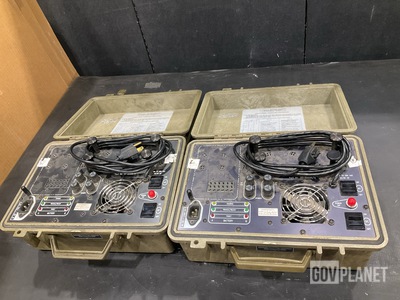 (2) Bren-Tronics BTC-UN108 Battery Chargers