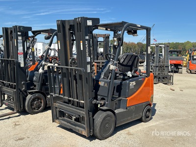 2018 Doosan GC25P-5 4300 lb Cushion Tire Forklift