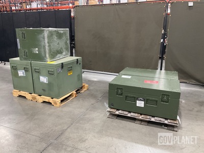 (3) Garrett Container Systems 864083-1 Cases & (2) Specialized Storage Cases