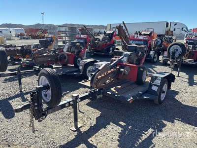 Barreto Walk Behind Trencher w/ Barreto Trailer