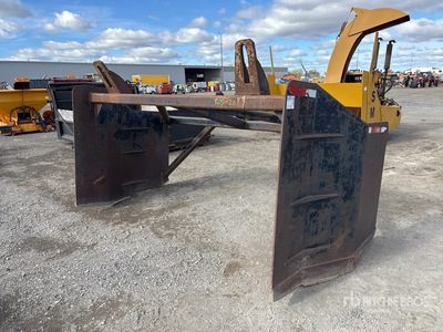 8 ft 10 in Snow Pusher - Fits Wheel Loader