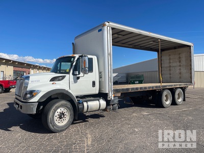 2016 International 7400 6x4 Curtain Side Truck
