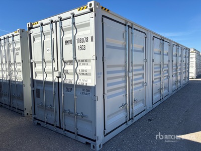 2025 40 ft High Cube Multi-Door Storage Container