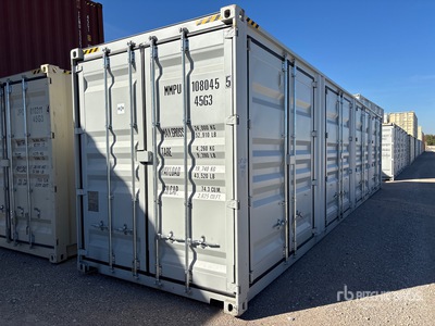 2025 40 ft High Cube Multi-Door Storage Container