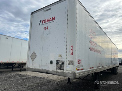 2000 Manac 53 ft T/A Remolque de furgoneta