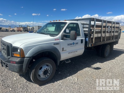 2006 Ford F-450 XL 4x2 Flatbed Truck (Inoperable)