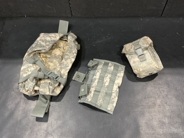 (50) M4 Three Mag Pouches, (38) Individual First Aid Kits & Assorted Items