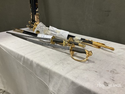 (9) Swords w/Scabbards