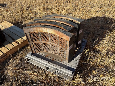 Quantity of (4) Sunny Brook Concave - Fits Case 8250 Combine
