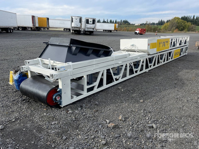 2025 Vickwest PRS36-60 36 in x 60 ft Portable Stacking Nastro trasportatore materiale (Unused)