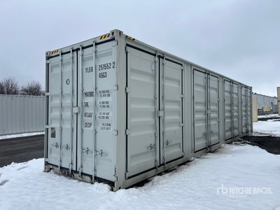 2025 40 ft High Cube Multi-Door حاويات تخزين