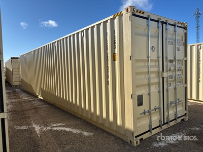 2025 40 ft High Cube Multi-Door Storage Container