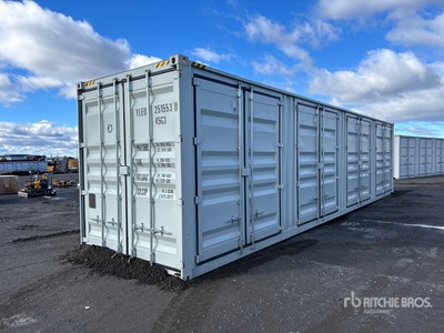 2025 40 ft High Cube Multi-Door حاويات تخزين