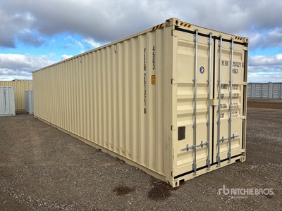 2025 40 ft High Cube Multi-Door Storage Container