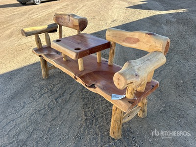 Wooden 2 Person Jack & Jill Table Bench Varios, tienda, almacen, consumidor