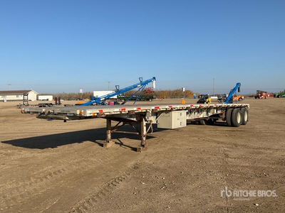 2004 Lode King 48 ft T/A Przyczepa płaska