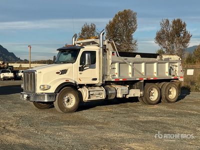 2017 Peterbilt 377 6x4 T/A Dump Truck