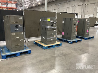 (4) Filing Cabinet Safes