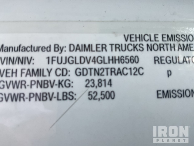 CAMIóN CAMAROTE 2016 FREIGHTLINER